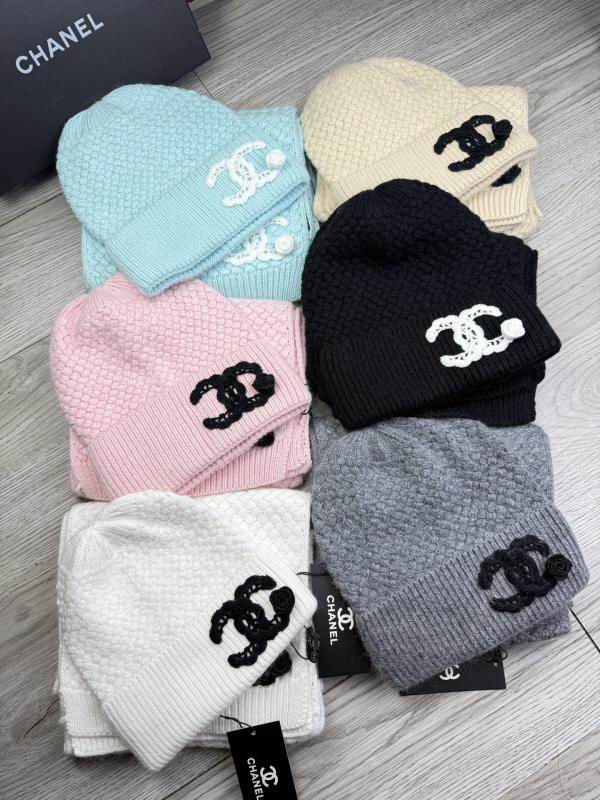 Chanel Scarf Hat hm47